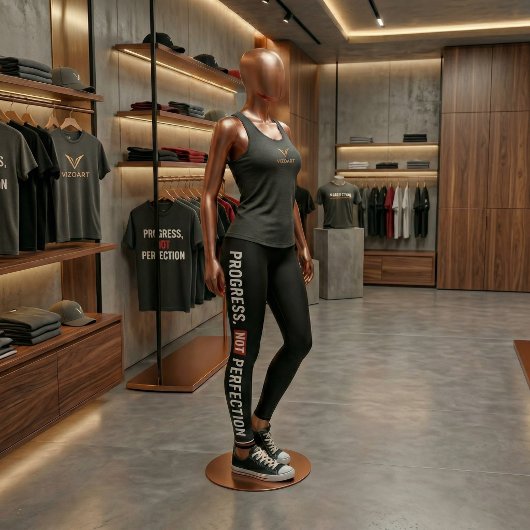 Progress Not Perfection Gym Leggings レギンス