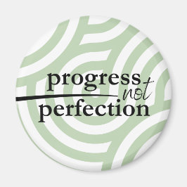 Progress Not Perfection Magnet マグネット
