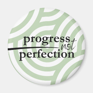 Progress Not Perfection Magnet マグネット