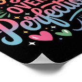 Progress Over Perfection Back To School Teachers E ポスター (角)