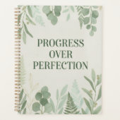 Progress over Perfection Journal プランナー手帳 (正面)