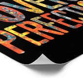 Progress Over Perfection Motivation Motivational T ポスター (角)