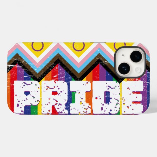 Progress Pride LGBTQ Case-Mate iPhoneケース (裏面 (横))