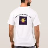 Prohibido Escanear, camiseta simpática con QR  Tシャツ (裏面)