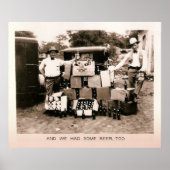 Prohibition Beer Raid, Kilgore, TX 1931 ポスター (正面)