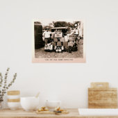 Prohibition Beer Raid, Kilgore, TX 1931 ポスター (キッチン)