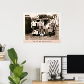 Prohibition Beer Raid, Kilgore, TX 1931 ポスター (ホームオフィス)