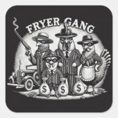 "Prohibition Pullets" スクエアシール (正面)