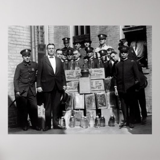 PROHIBITION WHITE LIGHTNING MOONSHINE BUST ポスター (正面)