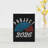 Project 2026 Tee Shirt  カード (黄色い花)