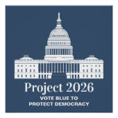 Project 2026 Vote for Democracy ポスター (正面)