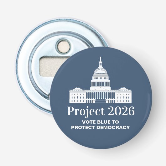 Project 2026 Vote for Democracy 栓抜き (正面)