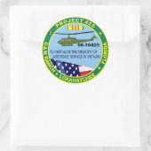 Project 425ロゴシール ラウンドシール (バッグ)