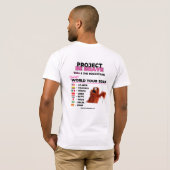 Project Be Brave Davey T-Shirt Tシャツ (裏面フル)
