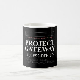 Project Gateway - ACCESS DENIED - Reality Glitch コーヒーマグカップ