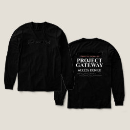 Project Gateway - ACCESS DENIED - Reality Glitch トライブレンドＴシャツ