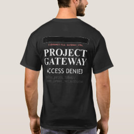 Project Gateway - ACCESS DENIED - Reality Glitch Tシャツ