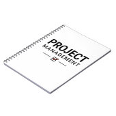 Project Management ノートブック (左側)