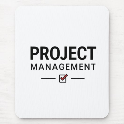 Project Management マウスパッド (正面)