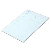 Project Planning Template, Printable Planner Sheet ノートパッド (アングル)