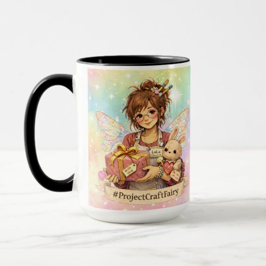 #ProjectCraftFairy - クラフトコミュニティのための募金活動 マグカップ (左)