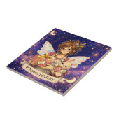 #ProjectCraftFairy NightMode  Ceramic Coaster タイル (側面)