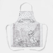 ProjectCraftFairy v1 Colouring Apron エプロン (正面)