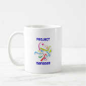 Projektmanager project manager コーヒーマグカップ (左)
