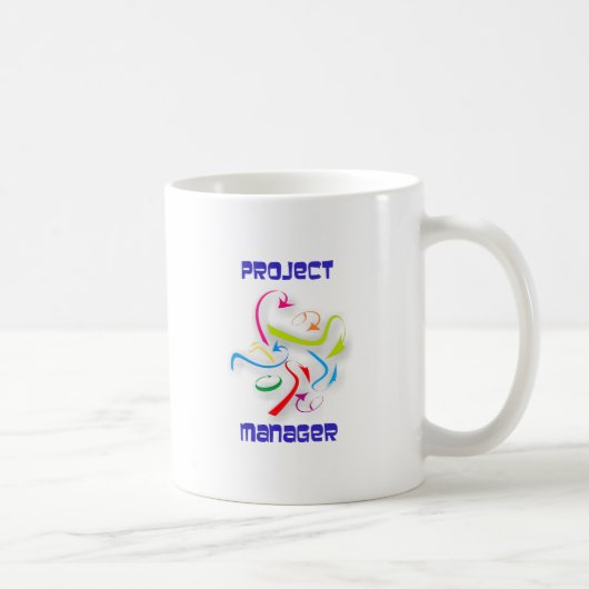 Projektmanager project manager コーヒーマグカップ (右)