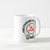 Proletarians of the World Unite! コーヒーマグカップ (正面右)