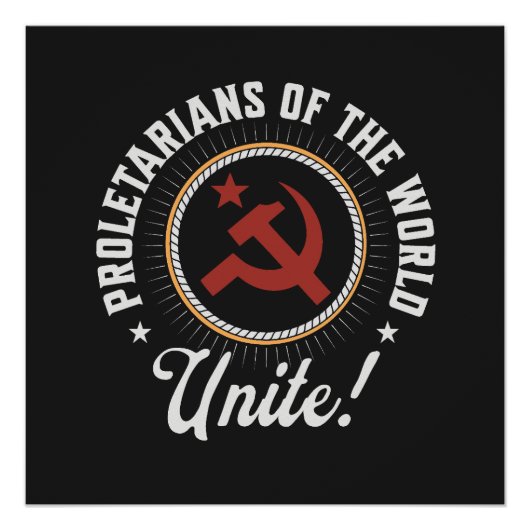 Proletarians of the World Unite! ポスター (正面)
