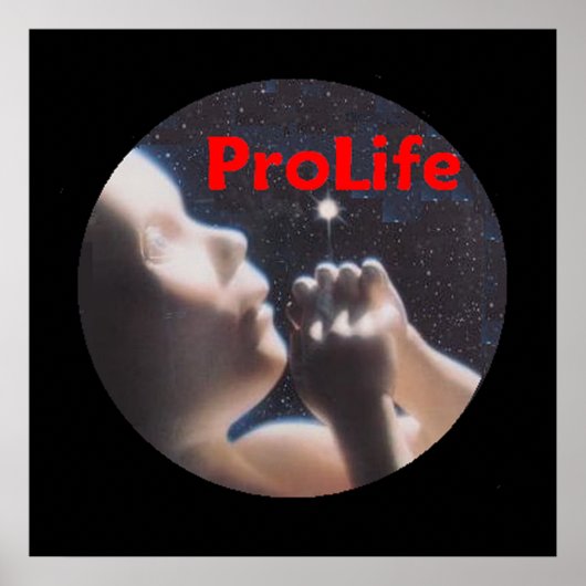 ProLifeポスタープリント ポスター (正面)