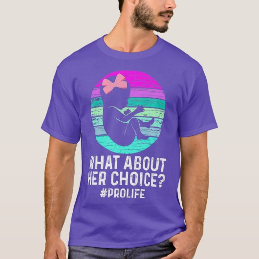 ProLife 救 Unborn ベビーLives Premium Tシャツ (正面)