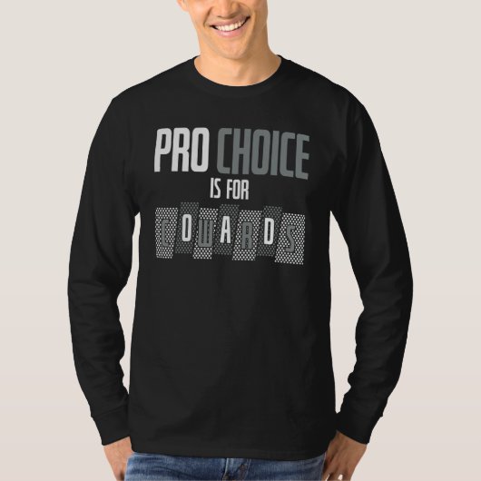 Prolife For Women Men Pro Life Conservative Choice Tシャツ (正面)