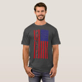 ProLife Save Unborn Babies Lives American Flag Tシャツ (正面フル)