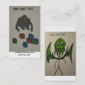 prollynotfunny.comの名刺2 名刺 (正面/裏面)