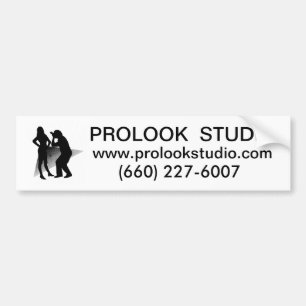 Prolookのスタジオのバンパーステッカー バンパーステッカー