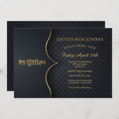 PROMフォーマルへの招待状 招待状 (正面/裏面)