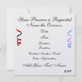 PROM王室のパーティー- SRF 招待状 (裏面)