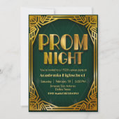 Prom Night - Gatsby Invitation 招待状 (正面)