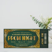 Prom Night - Gatsby Invitation Ticket Invitation 招待状 (スタンド正面)