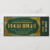 Prom Night - Gatsby Invitation Ticket Invitation 招待状 (正面)
