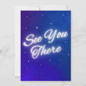 Prom Night - Under the Stars  招待状 (裏面)