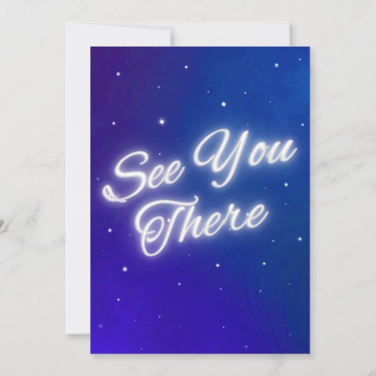 Prom Night - Under the Stars  招待状 (裏面)