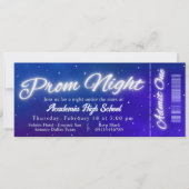 Prom Night - Under the Stars Ticket Invitation 招待状 (正面)
