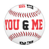 Prom Proposal Ideas 野球ボール (裏面)