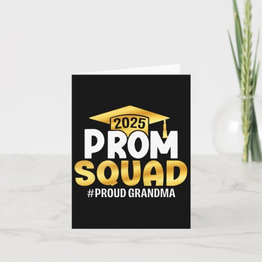 Prom Squad 2025卒業プロムCl Of 2025 誇りを持った Gra カード (正面)