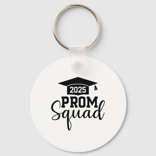 Prom Squad 2025年おもしろい卒業Prom Cl Of 2025 1 キーホルダー (正面)