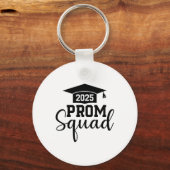 Prom Squad 2025年おもしろい卒業Prom Cl Of 2025 1 キーホルダー (正面)