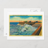 PromenadeSeaideでの高潮、または ポストカード (正面/裏面)